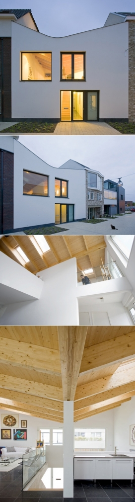V-House-荷兰GAAGA建筑事务所作品-V形轮廓房屋建筑