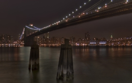 高清晰新纽约城大桥壁纸