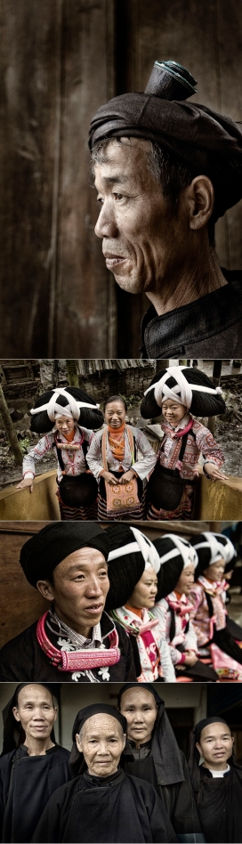 贵州行，中国少数民族人物肖像-比利时布鲁日Kurt Vansteelant摄影师作品，荣获中国原生态国际摄影奖