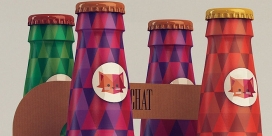 Le Chat-法国酿酒企业-汽水饮料酒水包装-巴西Isabela Rodrigues设计师作品