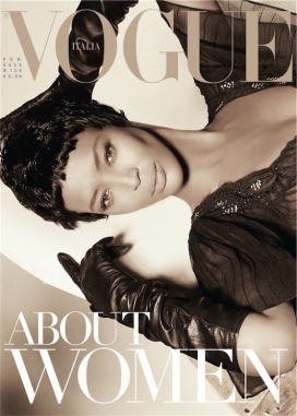 纳奥米・坎贝尔-Vogue意大利封面