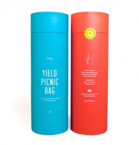 Yield圆柱形状野餐包-Yield Design Co包装设计师作品