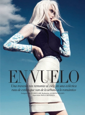 凯文・辛克莱-混合蓝调时尚时装秀-Vogue拉丁美洲