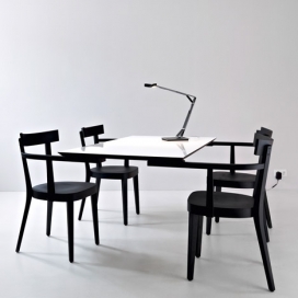 Floating会议餐桌设计-德国家居设计师Ingo Maurer作品-