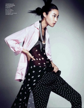 Vogue中国-优雅时装造型