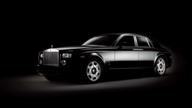 Rolls-royce劳斯莱斯幻影黑色尊贵轿车