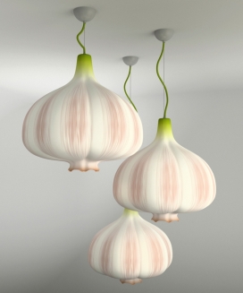 Garlic lamp大蒜吊灯