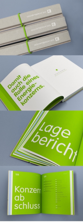 Energie Steiermark科特布斯施泰尔马克-年报宣传册书籍设计
