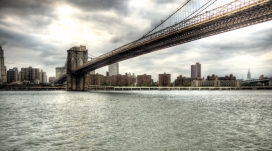 美国纽约布鲁克林大桥壁纸