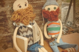 Hipsters毛绒针织娃娃玩具设计