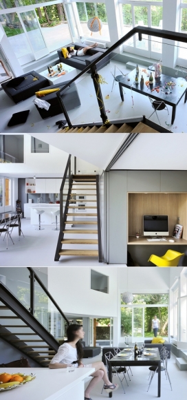 简约的公寓-法国Dank空间设计工作室作品