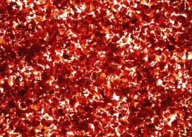红色花瓣状面食食材壁纸