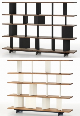 伦敦设计节-瑞士Vitra家具品牌木制货架家具设计