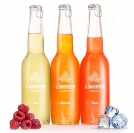 夏天的感觉-IL Biancospino果汁饮料包装设计