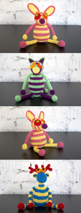 第二系列针织娃娃玩具 设计