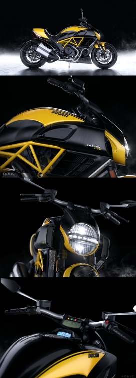 Ducati Diavel杜卡迪摩托车设计
