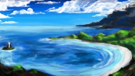 海洋风景画