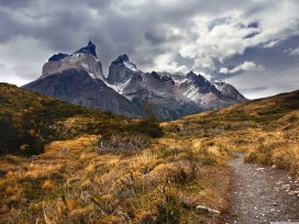 智利百内国家公园的塔角