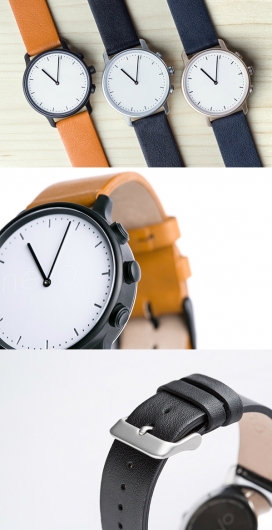 Nevo一个清洁的线条和简约之美时尚的腕表-采用瑞士机芯，戴活动跟踪，智能通知等功能。现在你可以过一个健康，积极的生活方式