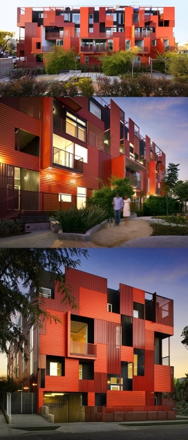 西好莱坞Formosa 1140住宅公共空间设计