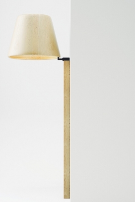 cherry lamp-木质台灯设计