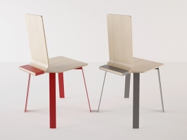 Kyoto-带“尾巴”的椅子设计