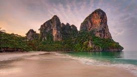 泰国安达曼海海岛山峰壁纸