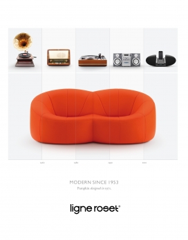 LIGNE ROSET-写意空间创意平面广告设计