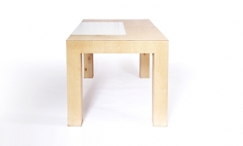 中密度纤维桦木胶合板桌设计