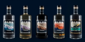 Park Distillery-传统的国家公园明信片外观包装的酒-灵感来自户外国家公园，它是一个餐厅的历史和生活方式