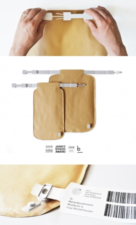 AIR PARCEL-一个可重复使用的包装袋设计