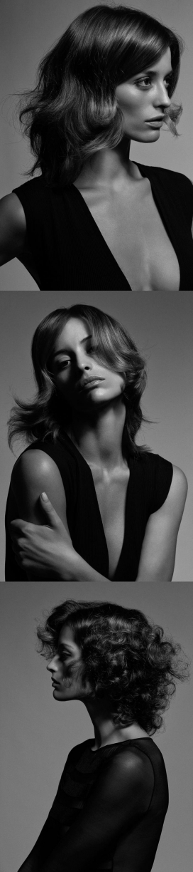 Vogue巴西-时尚美诱的黑白肖像