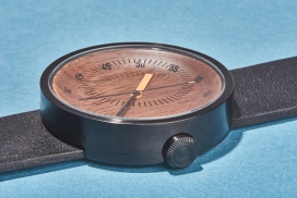 Grovemade推出的木材镂空皮革手表系列-由耐克手表设计师StefanAndrén设计