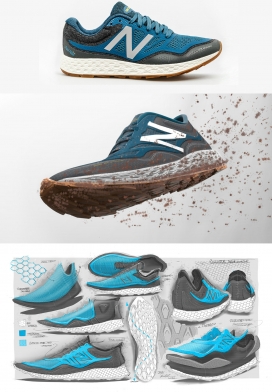 Fresh Foam Gobi-新鲜的跑步鞋