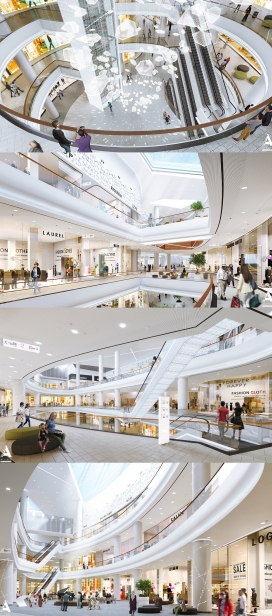 Visualization of Grozny Mall-格罗兹尼购物中心商场设计