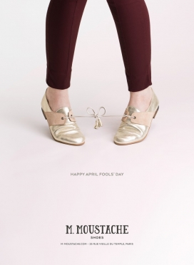 M. Moustache-服装平面广告