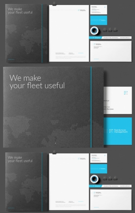 Fleet & More Management-车队管理企业品牌设计