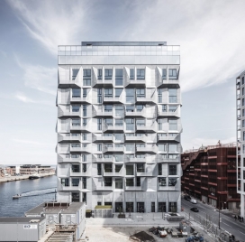 哥本哈根镀锌钢板17层高的建筑公寓楼