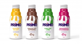 Primo-调味乳饮料包装摄影