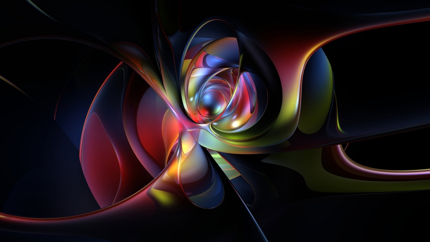 高清晰3d抽象螺旋扭曲效果背景图壁纸