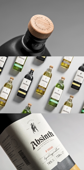 墨西哥Absinth品牌酒包装设计欣赏