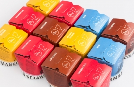 俄罗斯O12蛋白质冰淇淋品牌包装设计