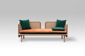 MuarDiseño-混合材料制成的现代沙发