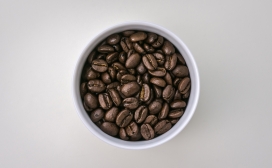 高清晰咖啡豆壁纸