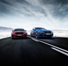 BMW M5-红蓝速度与激情