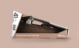 Viupax™是一种创新的专利鞋类包装，与传统鞋盒相比，纸板的使用减少了50％，并且在运输过程中占用的体积减少了57％（与各种顶级品牌相比），旨在保护环境
