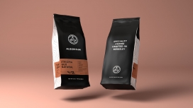 使用科学创造的特殊咖啡品牌产品-干净而具有视觉吸引力