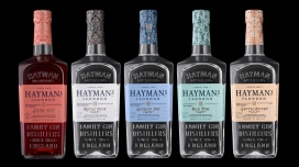 英国著名杜松子酒品牌Hayman包装设计-