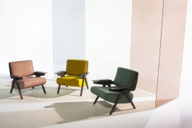 Tacchini Italia和Tacchini Edizioni的2018系列新设计-新系列包括12件新品，从花瓶，边桌，休闲椅等等。