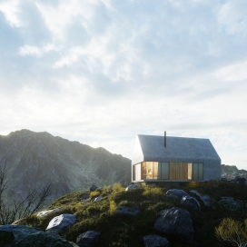 冰岛旅程的小房子